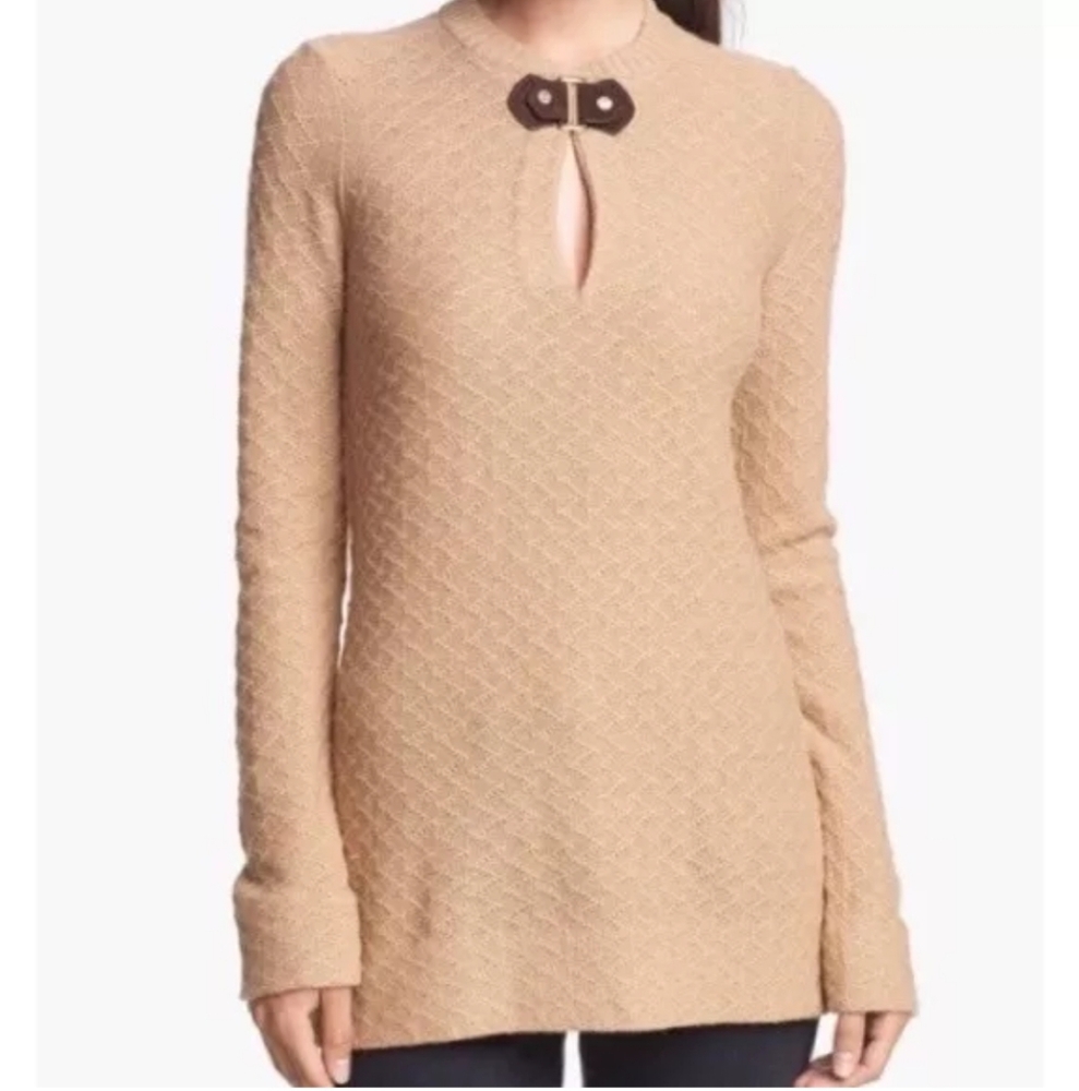 Tory Burch Designer Wool Blend Mim Tunic Sweater Medium